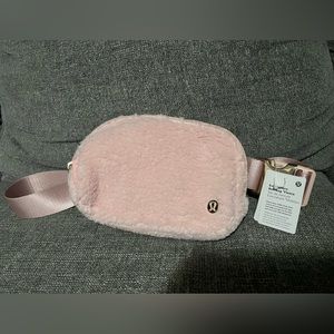 Lululemon Pink Sherpa Everywhere Belt Bag